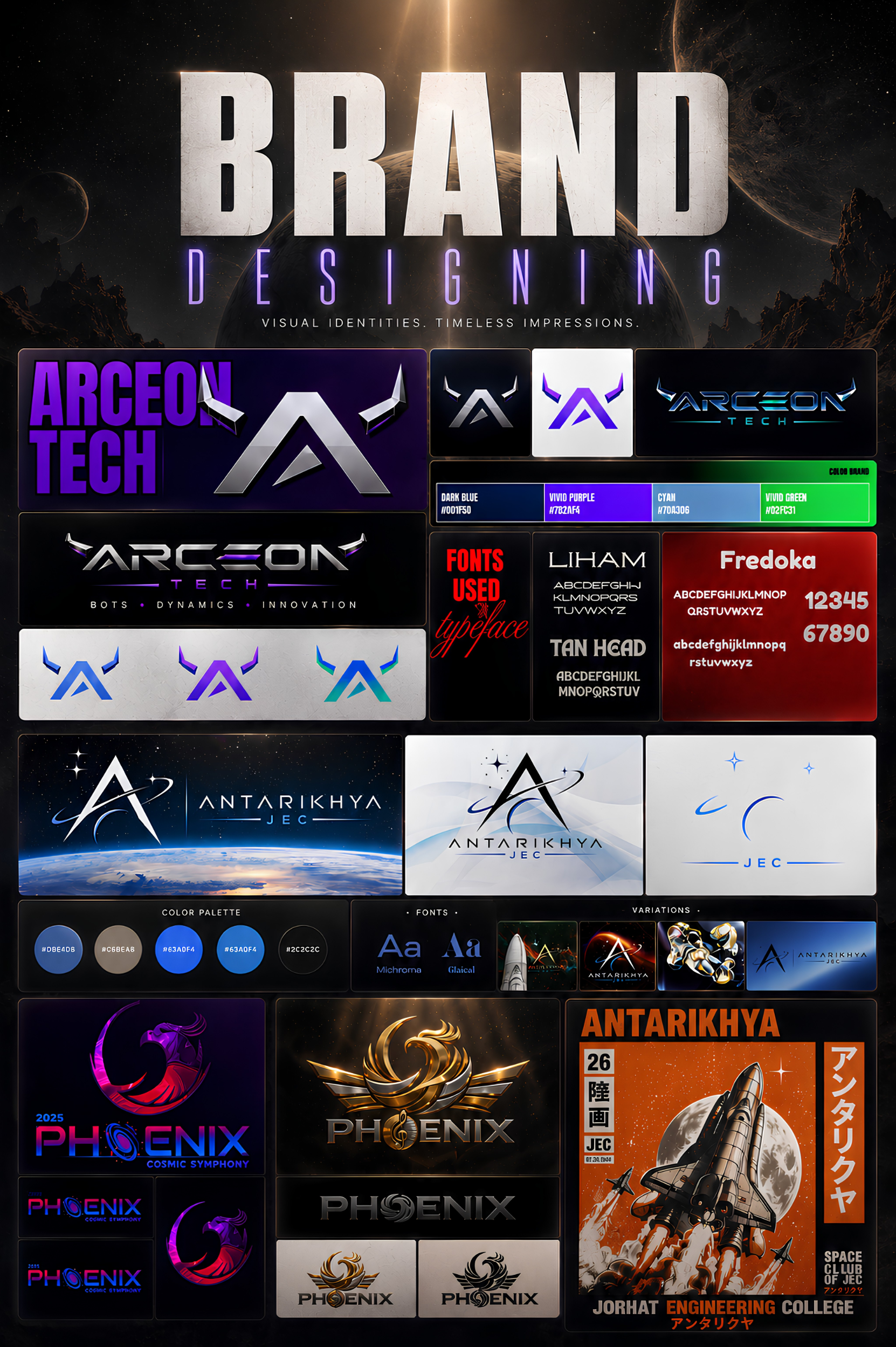 Brand design visual